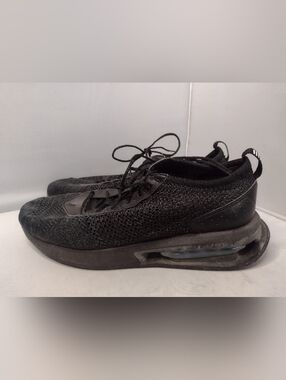 Nike Mens Air Max Flyknit Racer Running Shoes Size 13 Black Sneakers LL